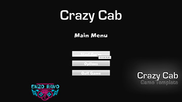 Crazy Cab Game Template